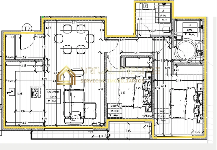 Apartamento T2 para Venda em Charneca de Caparica e Sobreda Foto 18