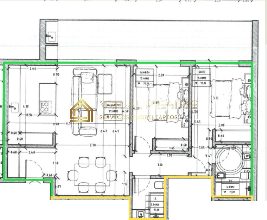 Apartamento T2 para Venda em Charneca de Caparica e Sobreda Foto 18
