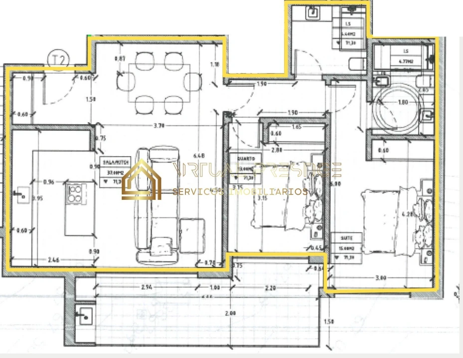 Apartamento T2 para Venda em Charneca de Caparica e Sobreda Foto 18