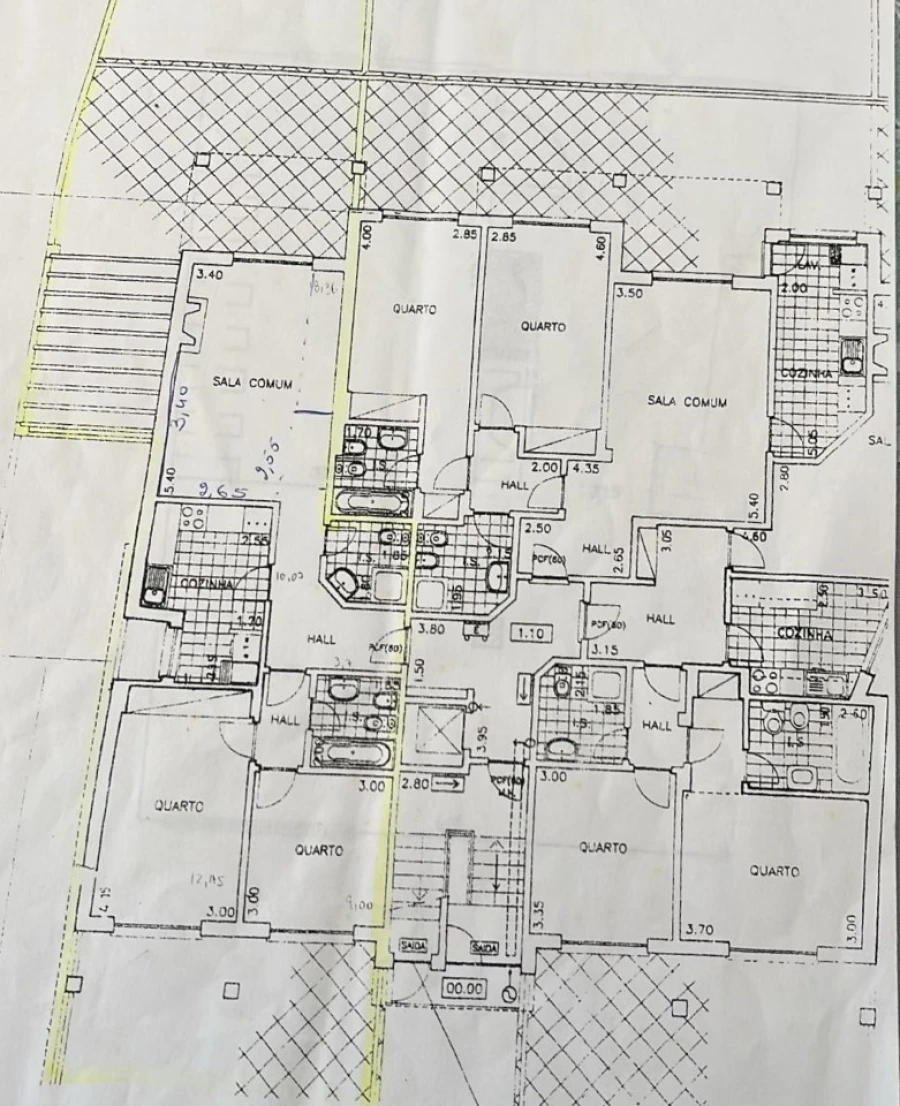 Apartamento T4 para Venda em Gafanha da Nazaré Planta 1