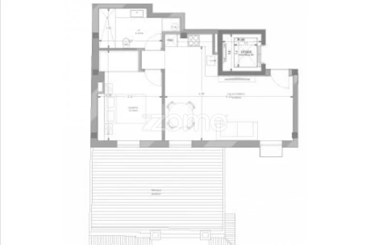 Apartamento T1 para Venda em Bonfim Planta 1