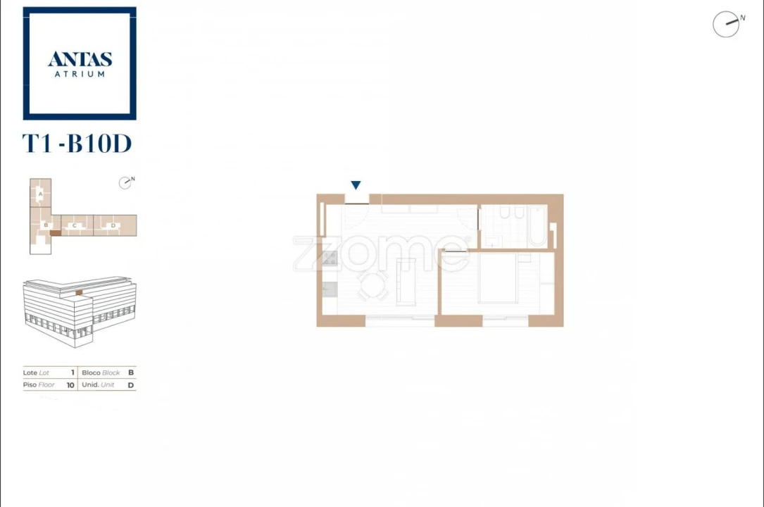 Apartamento T1 para Venda em Campanhã Foto 26