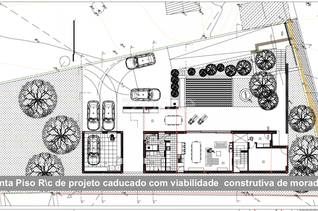 Terreno para Venda em Grijó e Sermonde Planta 3
