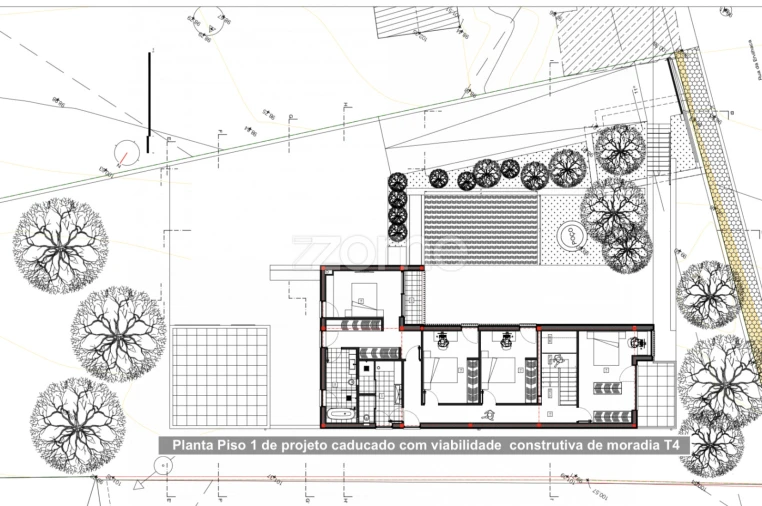 Terreno para Venda em Grijó e Sermonde Planta 1