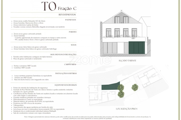 Apartamento T1 para Venda em Matosinhos e Leça da Palmeira Planta 2