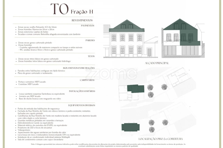 Apartamento T1 para Venda em Matosinhos e Leça da Palmeira Planta 2