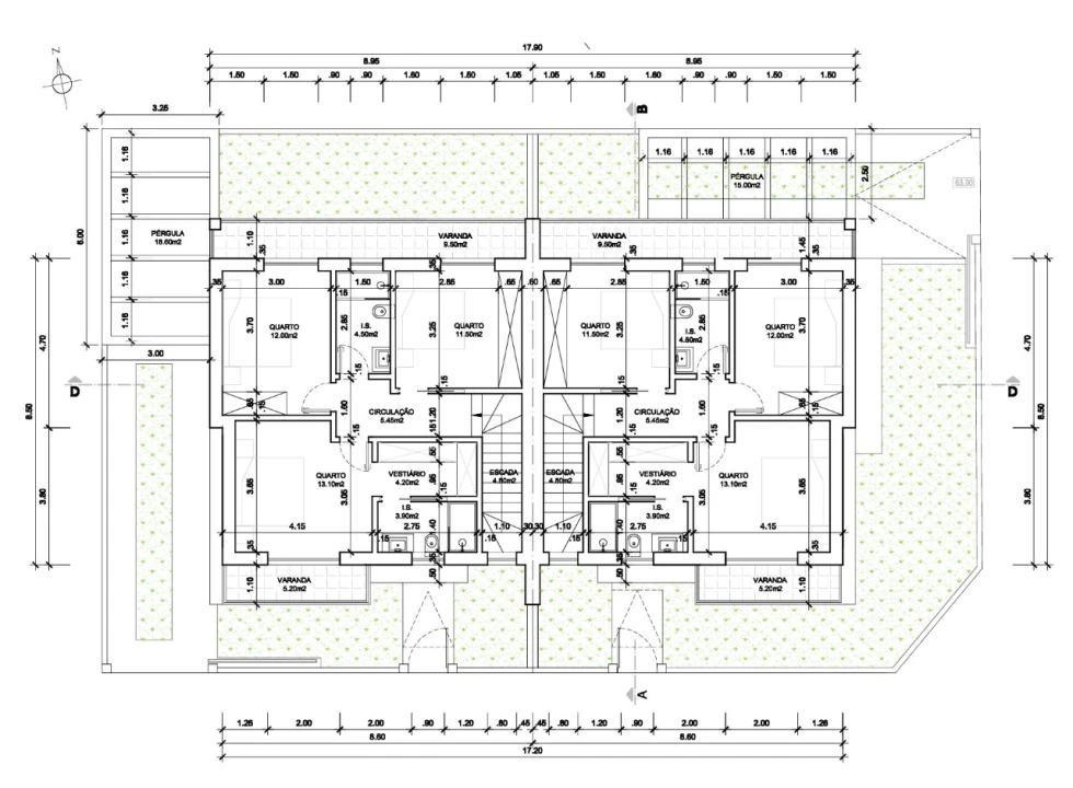 Moradia T4 para Venda em Fernao Ferro Planta 2