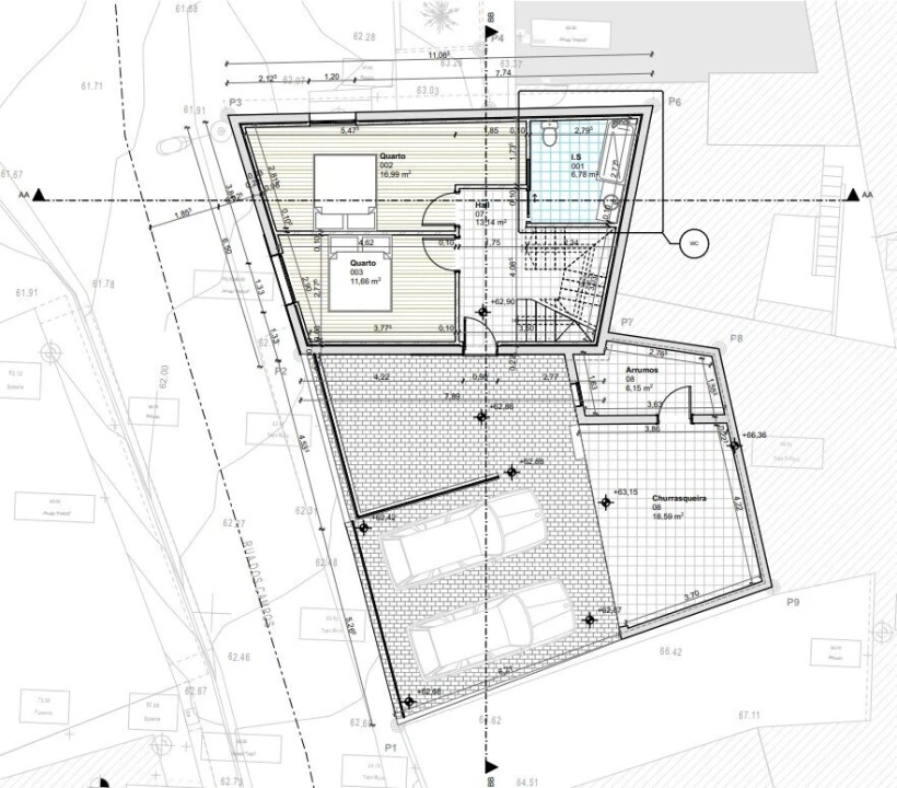 Moradia T2 para Venda em Freiria Foto 24