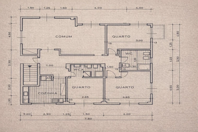 Apartamento T3 para Venda em Oeiras e São Julião da Barra, Paço de Arcos e Caxias Planta 1