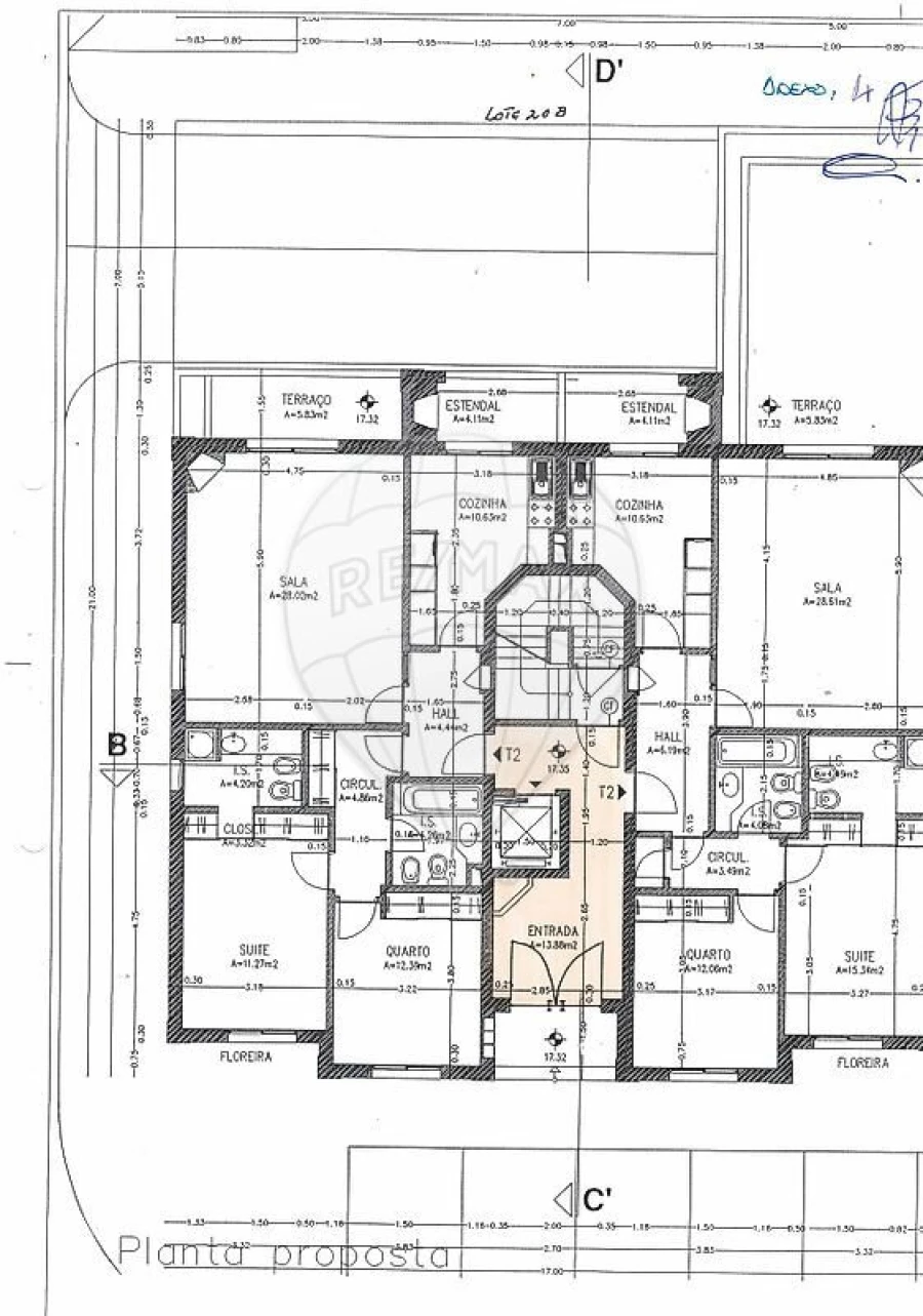 Apartamento T2 para Venda em Carcavelos e Parede Foto 28
