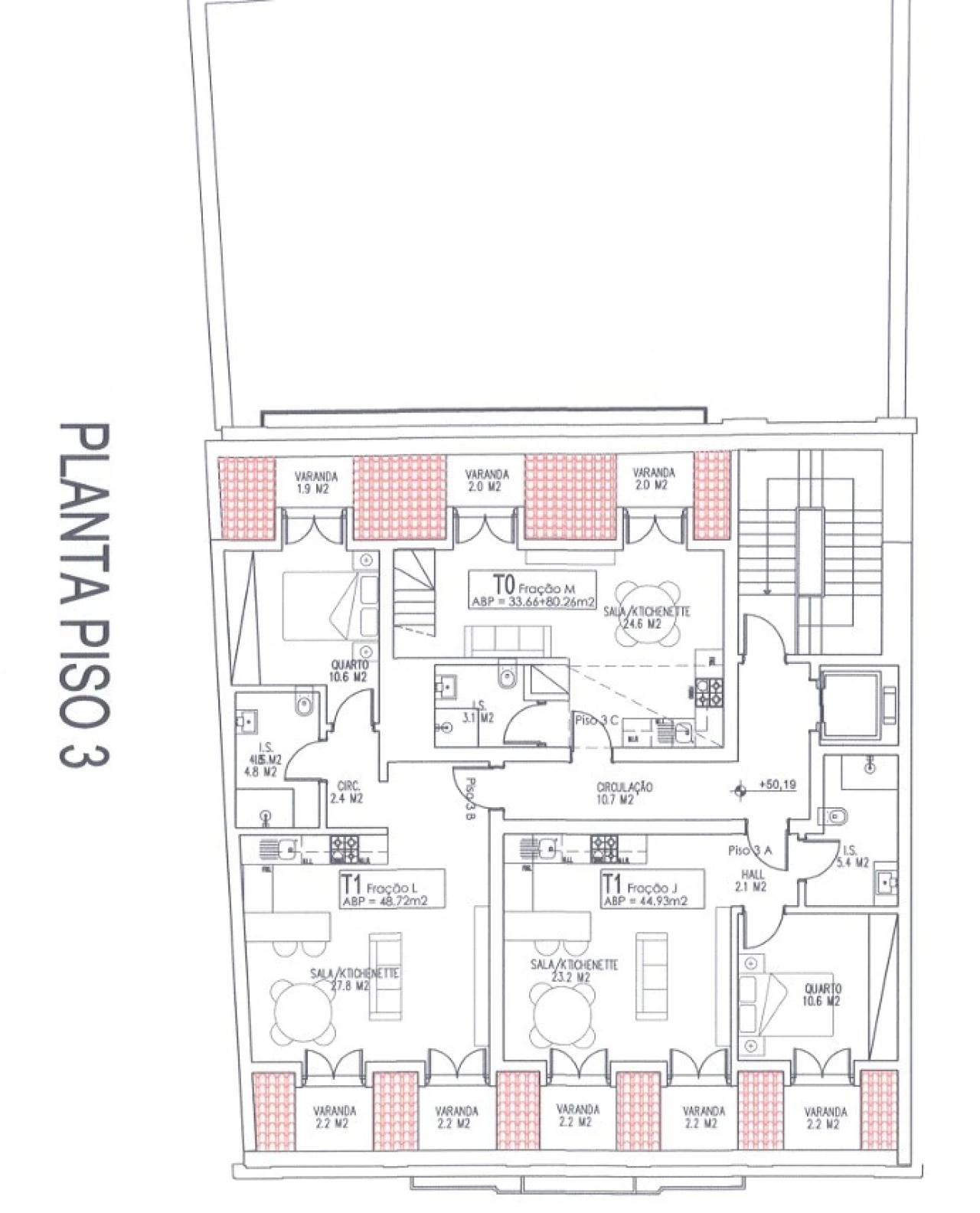 Apartamento T1 para Venda em Arroios Planta 2