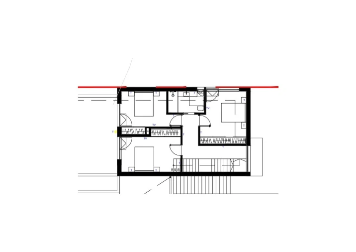 Moradia T4 para Venda em Vermelha Planta 2