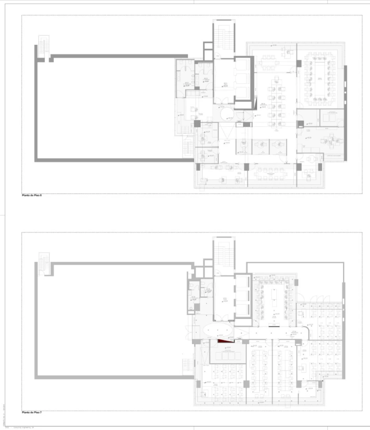Escritório para Arrendamento em Campolide Planta 2