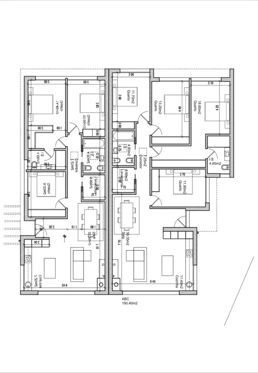 Moradia T3 para Venda em Cacia Planta 1