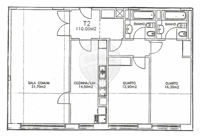 Apartamento T2 para Venda em Cidade da Maia