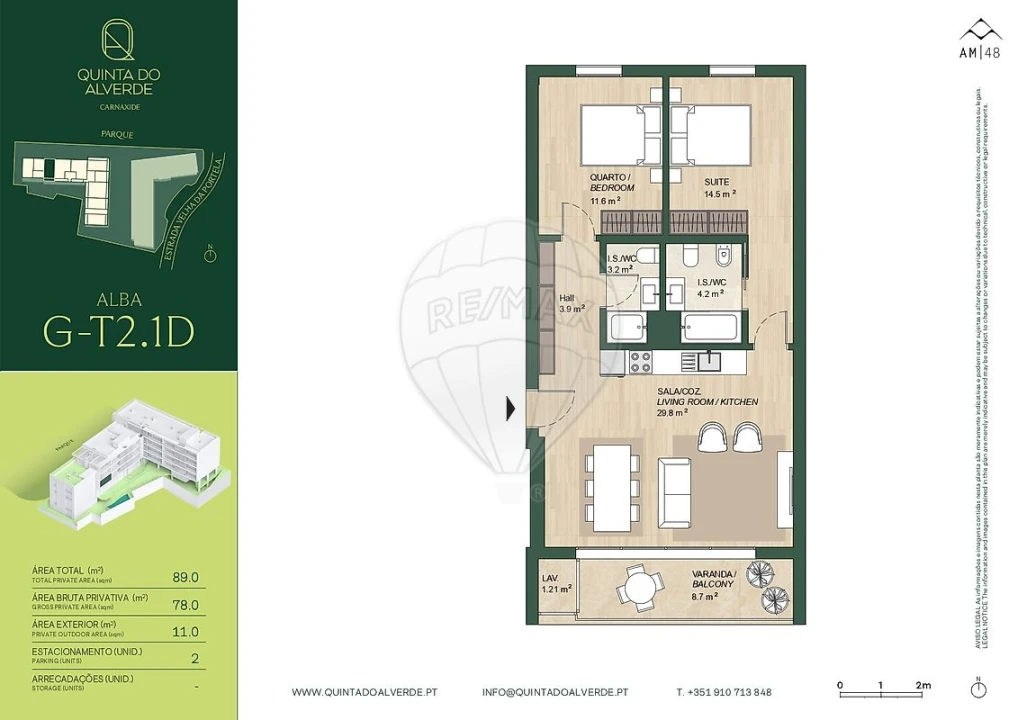 Apartamento T2 para Venda em Carnaxide e Queijas Foto 2