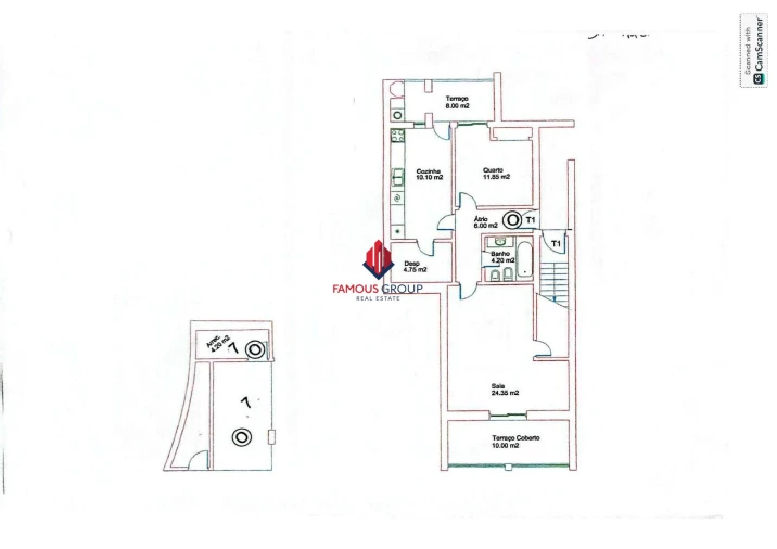 Apartamento T1 para Venda em Ferragudo Foto 32