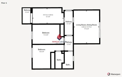 Apartamento T2 para Venda em Portimão