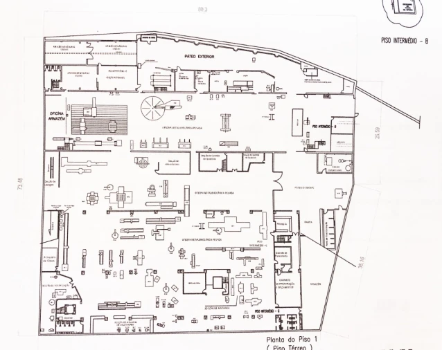 Armazém para Arrendamento em Sacavém e Prior Velho Planta 1