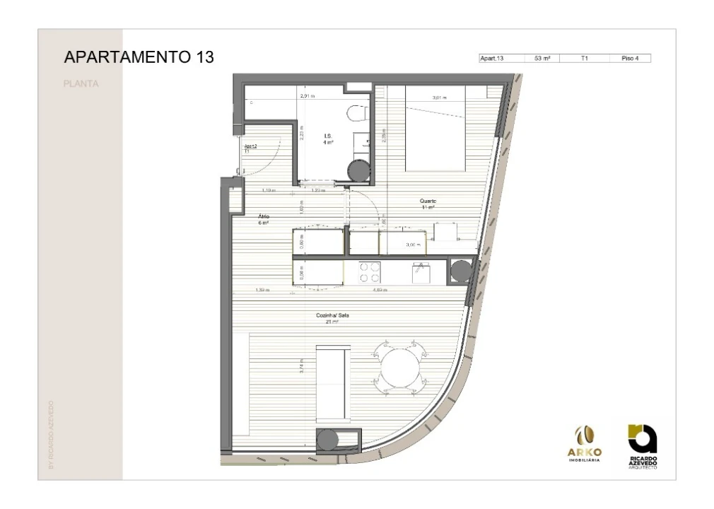 Apartamento T1 para Venda em Bonfim Foto 15
