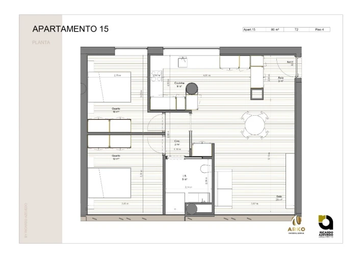 Apartamento T2 para Venda em Bonfim Foto 15