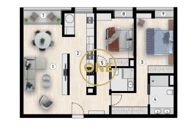 Apartamento T2 para Venda em Caniço