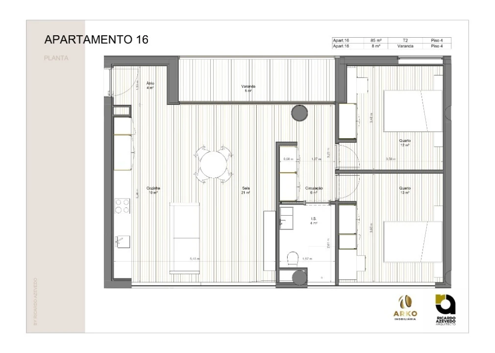Apartamento T2 para Venda em Bonfim Foto 15