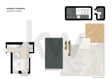 Apartamento T1 para Venda em Alvalade