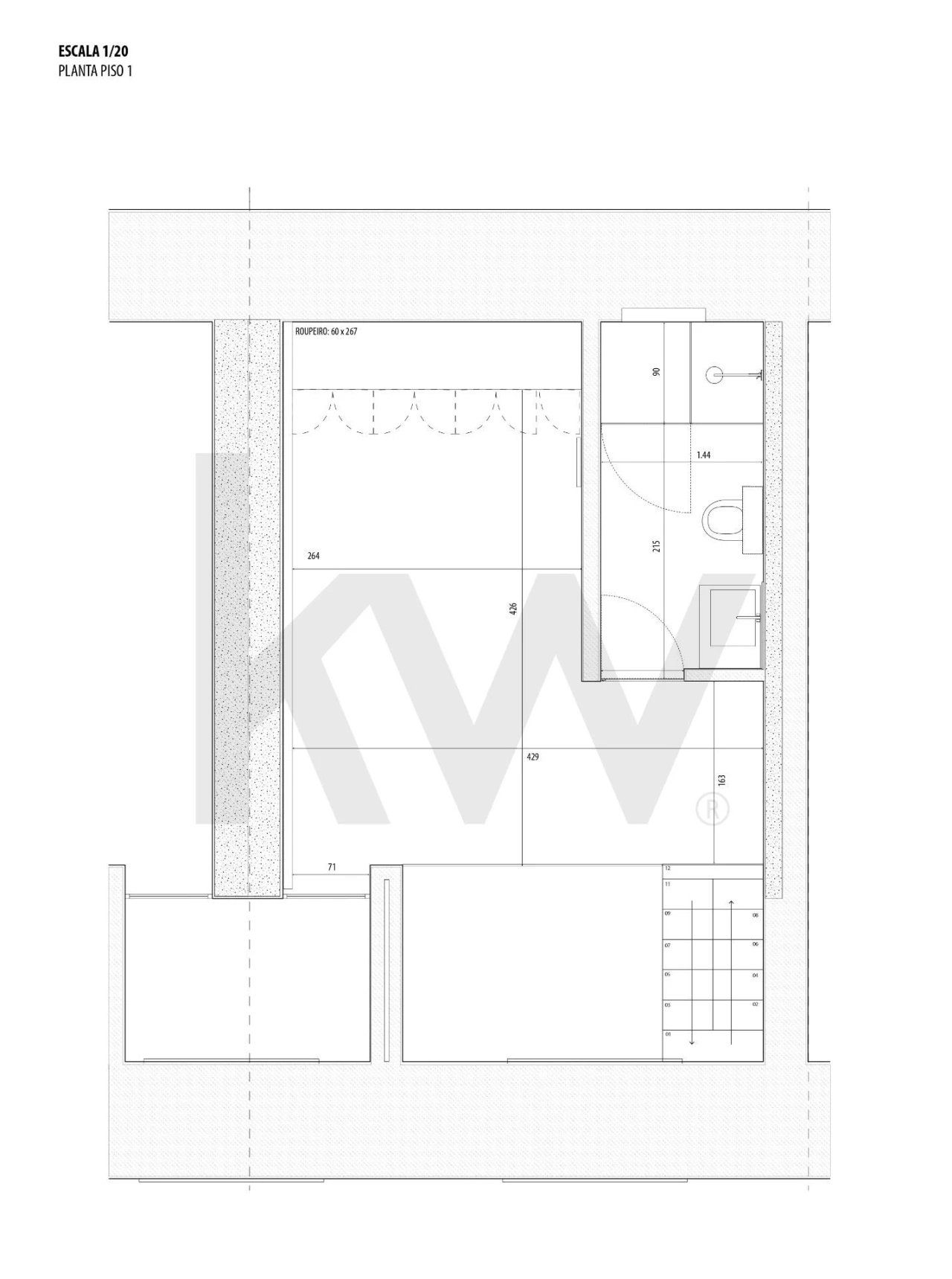 Apartamento T1 para Venda em Estrela Foto 23