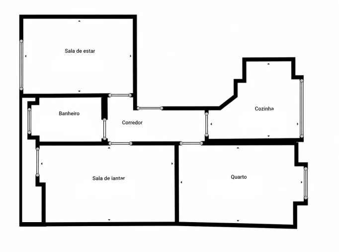 Apartamento T2 para Venda em Arroios Planta 1