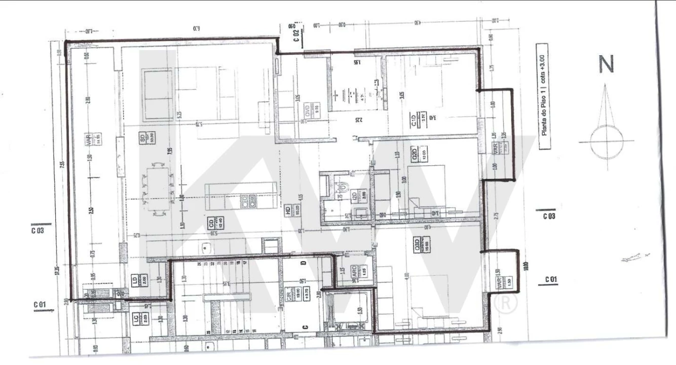 Apartamento T3 para Venda em Faro (Sé e São Pedro) Foto 39