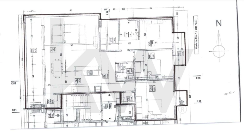 Apartamento T3 para Venda em Faro (Sé e São Pedro) Foto 39