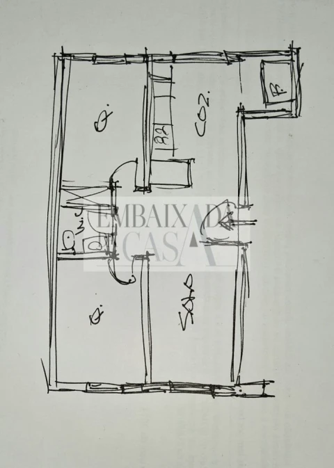 Apartamento T2 para Venda em Benfica