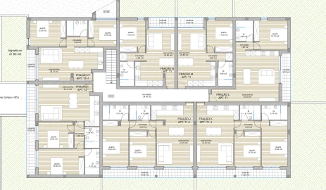 Apartamento T2 para Venda em Manhente