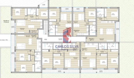 Apartamento T1 para Venda em Manhente