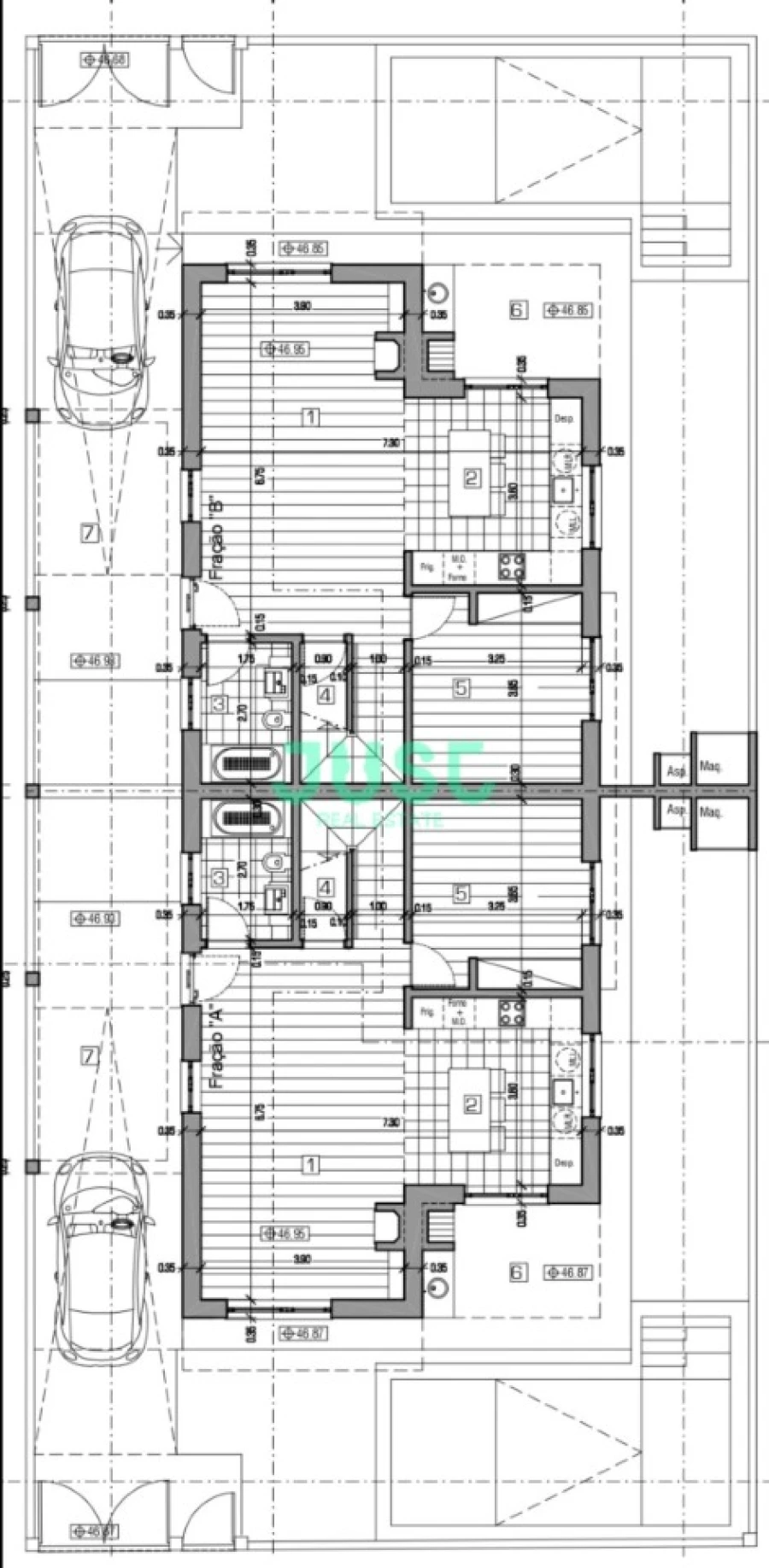 Quinta T4 para Venda em Fernao Ferro Planta 1