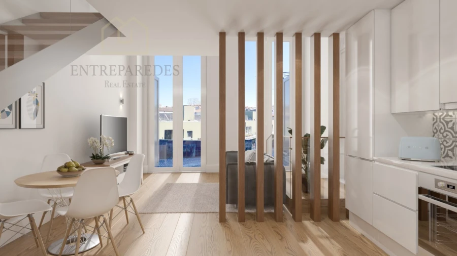 Apartamento T1 para Venda em Santa Marinha e São Pedro da Afurada Foto 4