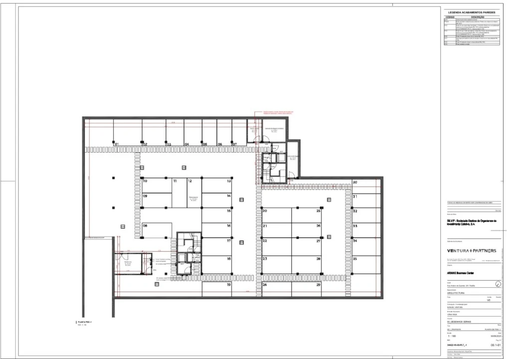 Escritório para Arrendamento em Perafita, Lavra e Santa Cruz do Bispo Planta 5