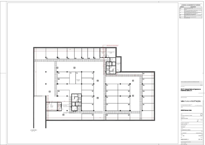 Escritório para Arrendamento em Perafita, Lavra e Santa Cruz do Bispo Planta 5