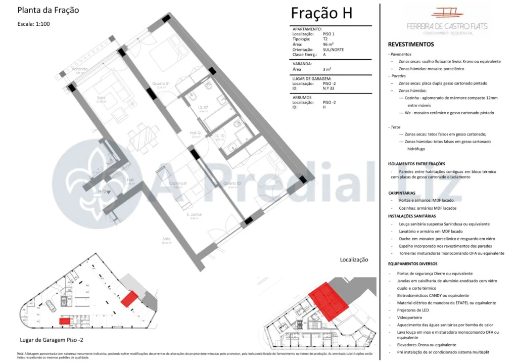 Apartamento T2 para Venda em Bonfim Foto 8