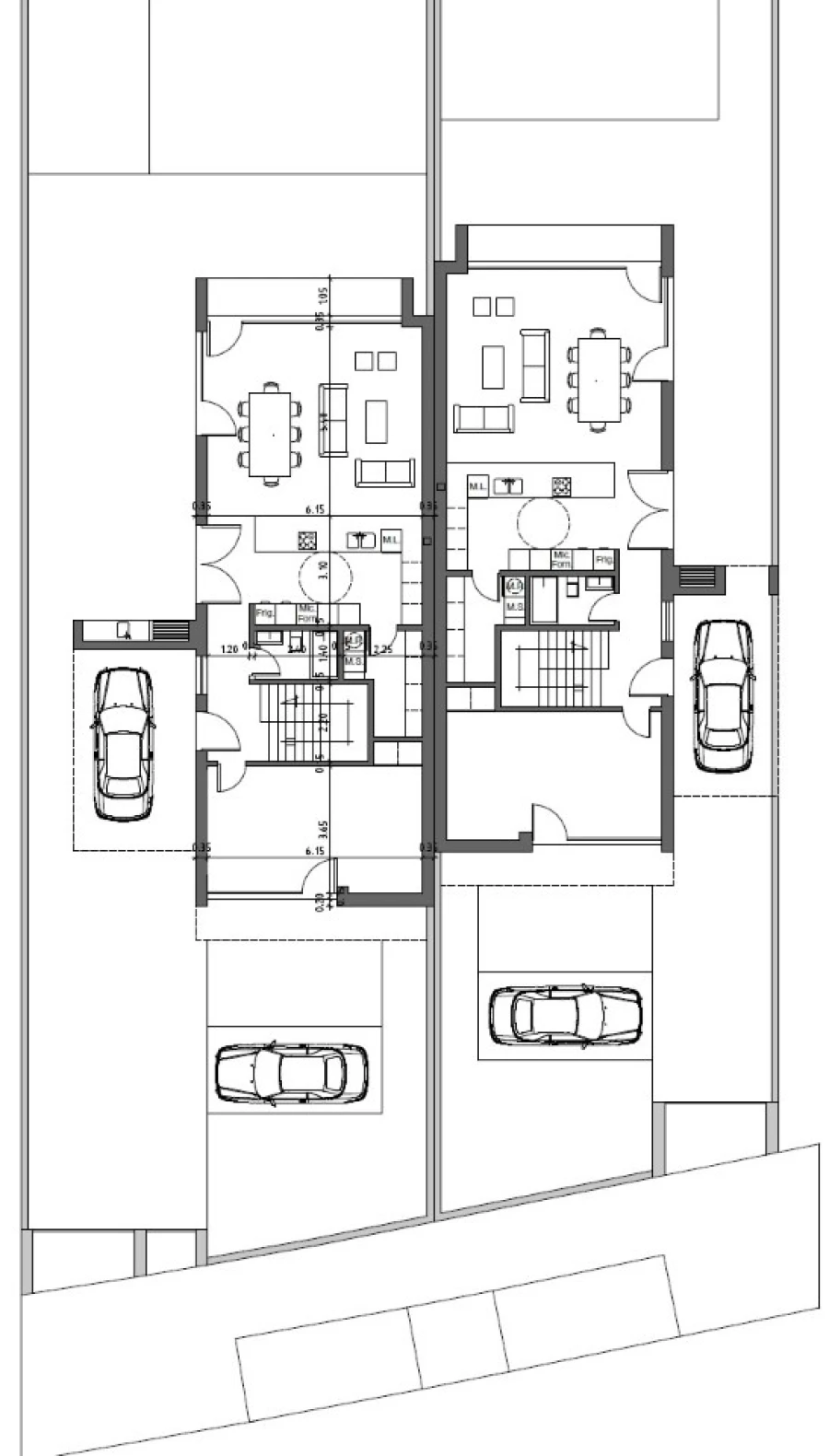 Moradia T4 para Venda em Silveira Planta 1