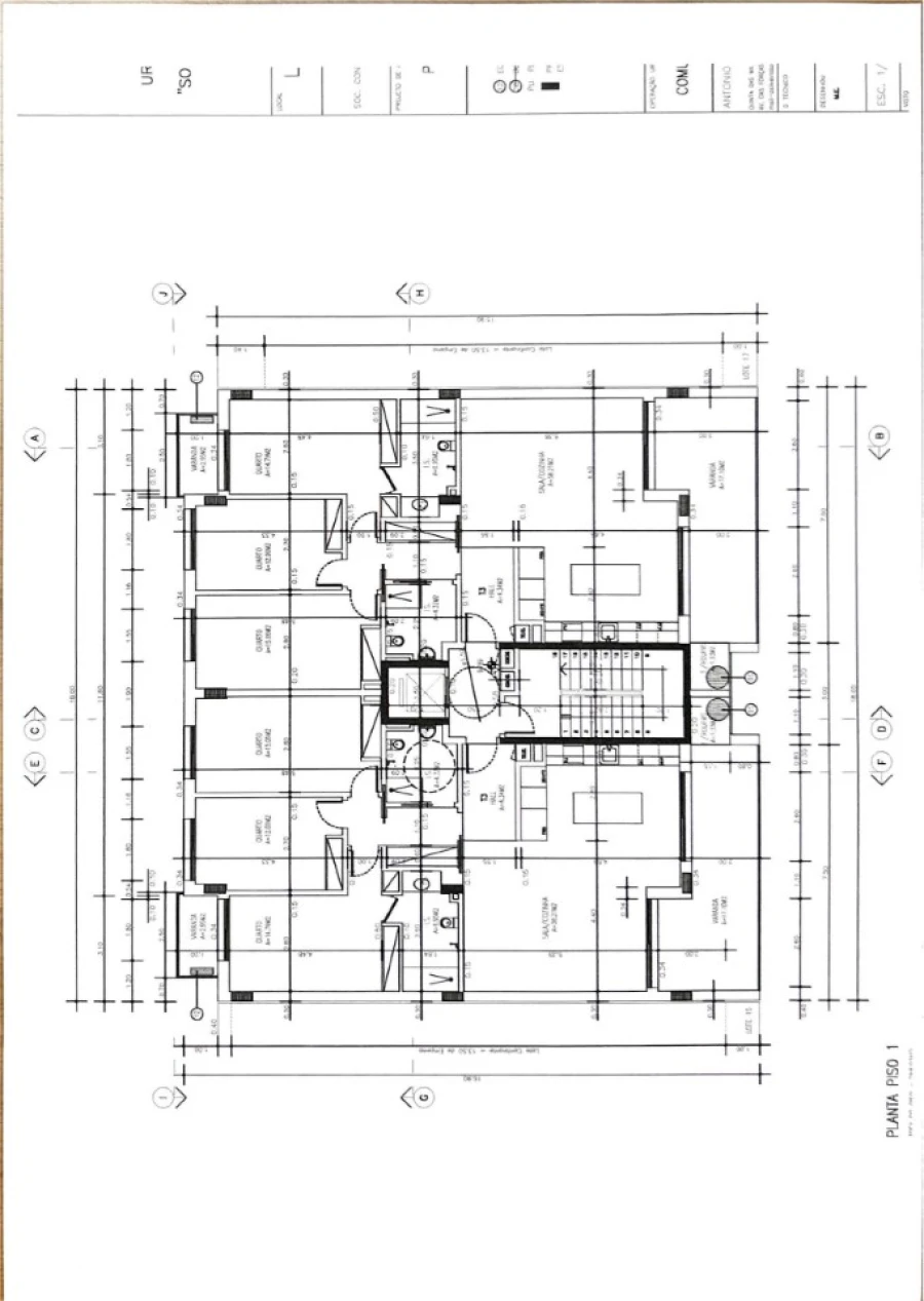 Apartamento T3 para Venda em Montijo e Afonsoeiro Planta 2