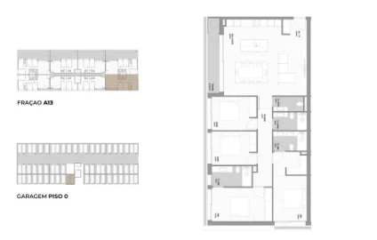 Apartamento T4 para Venda em Fânzeres e São Pedro da Cova
