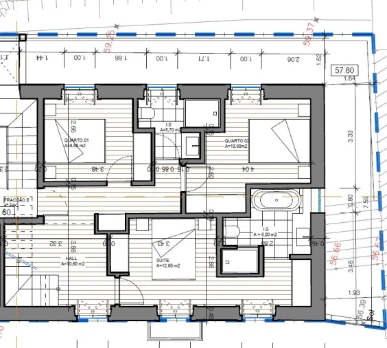 Apartamento T3 para Venda em Cascais e Estoril Planta 1