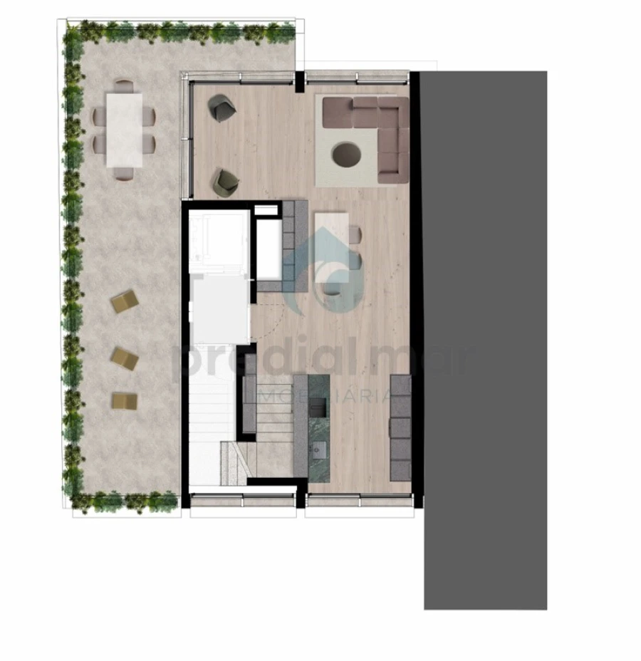 Apartamento T3 para Venda em Matosinhos e Leça da Palmeira Planta 1