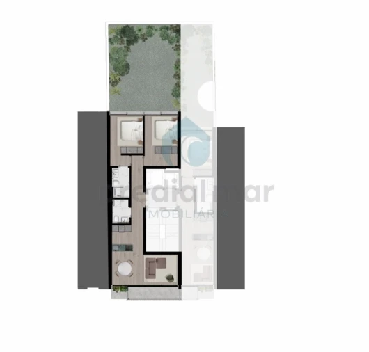 Apartamento T2 para Venda em Matosinhos e Leça da Palmeira Planta 1