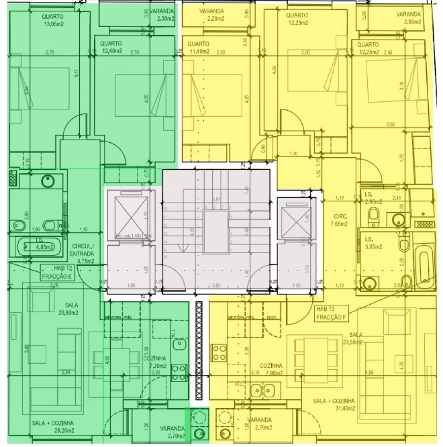 Apartamento T3 para Venda em Corroios