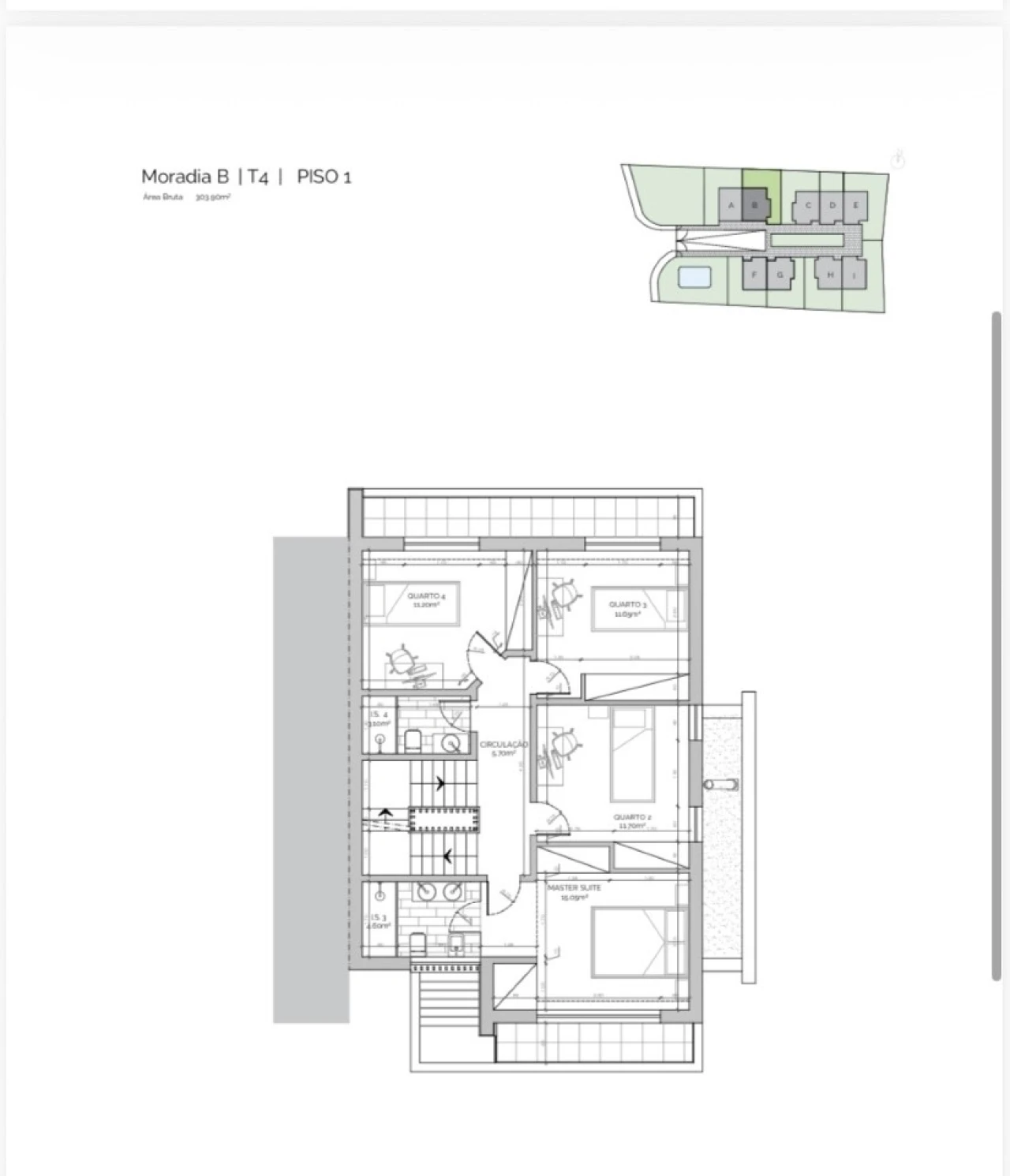 Moradia T4 para Venda em Rio de Mouro Planta 2