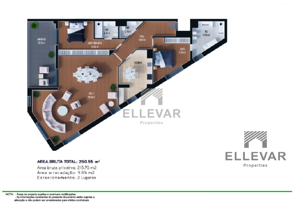 Apartamento T2 para Venda em São Martinho Foto 25