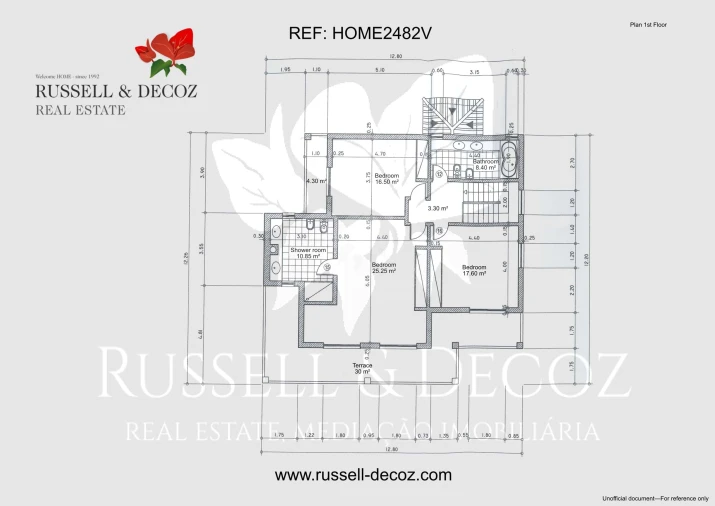 Moradia T3 para Venda em Olhão Planta 1